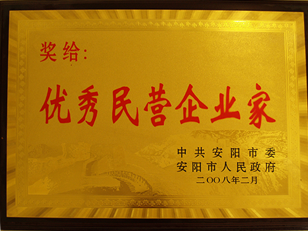 2008优越民营企业家