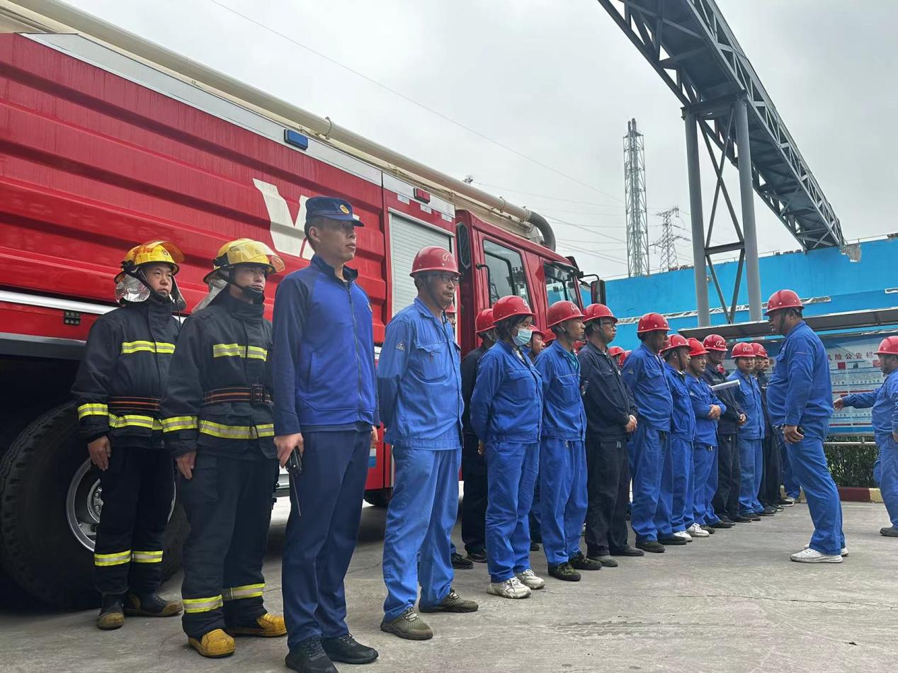 河南OB视讯集团全力以赴下好安全出产月先试戾